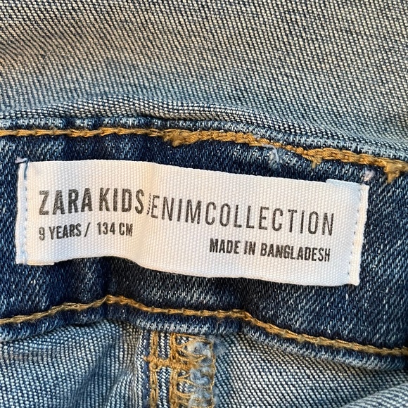 Zara Kids Girls denim overalls - Picture 5 of 6